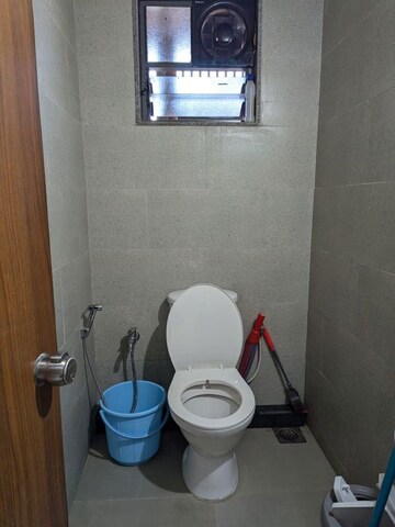 Bathroom in  Office Space at Shilp One , Shilaj – for Rent