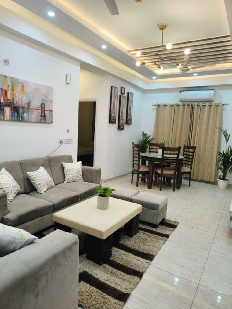 Living Room, gaur-city-2-14th-avenue 2 Bedroom 1040 Sq.Ft. Apartment In Sector 16c Greater Noida Greater Noida 9851498