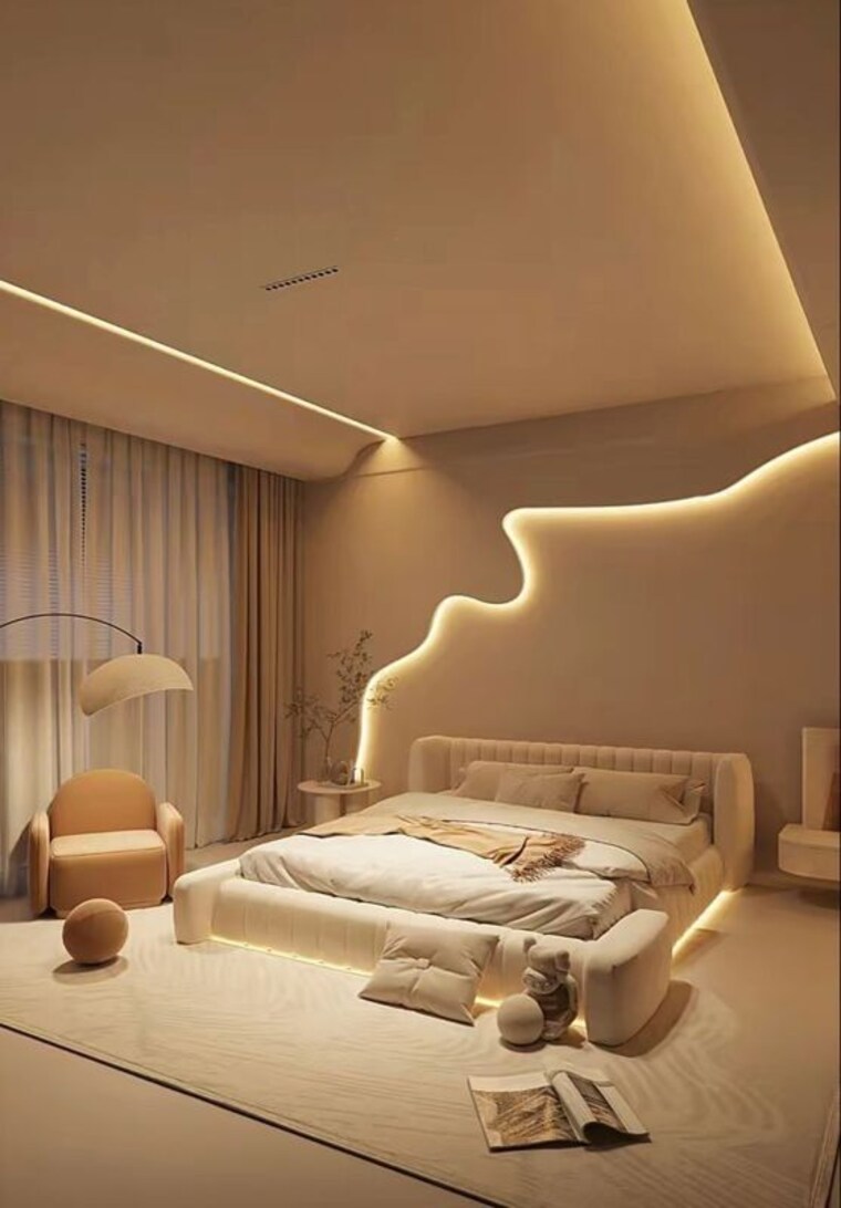 Bedroom, satya-levante-residences 3 Bedroom 2180 Sq.Ft. Apartment In Sector 104 Gurgaon 9851408