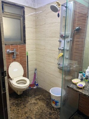 Bathroom in 2 BHK Apartment at Bandra West – for Rent
