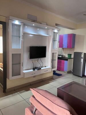 Kitchen in 2 BHK Apartment at Mahagun Mywoods, Sector 16c Greater Noida – for Rent