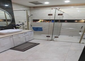 Bathroom in 3 BHK Builder Floor at Shalimar Garden Extension I – for Rent