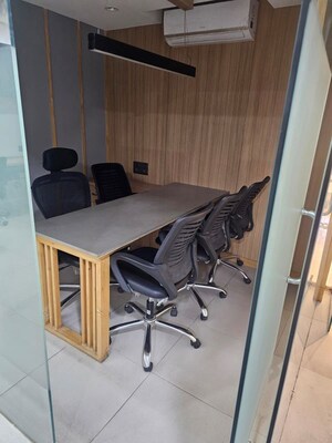 Kitchen in  Office Space at Krish One World Capital, Bodakdev – for Rent