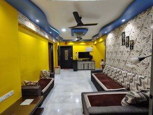 Living Room in 3 BHK Apartment at Spenta Palazzio, Sakinaka – for Rent