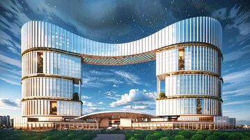 Studio Apartment – Exterior View View at Bhutani Astrathum, Tech Zone 7 Greater Noida - for Sale