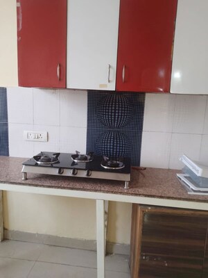 Kitchen in 1 RK Builder Floor at RWA Apartments Sector 47, Sector 47 – for Rent