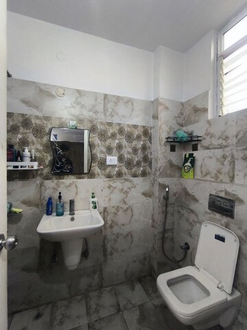 Bathroom in 2.5 BHK Apartment at Flora Elegance, Miyapur – for Rent