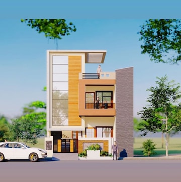 3.5 BHK Villa – Exterior View View at Jewar - for Sale