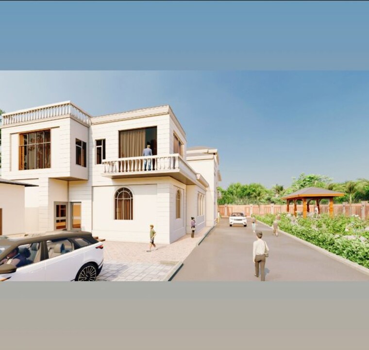 Exterior View, jewar 3.5 Bedroom 250 Sq.Yd. Villa In Jewar Greater Noida 9851890