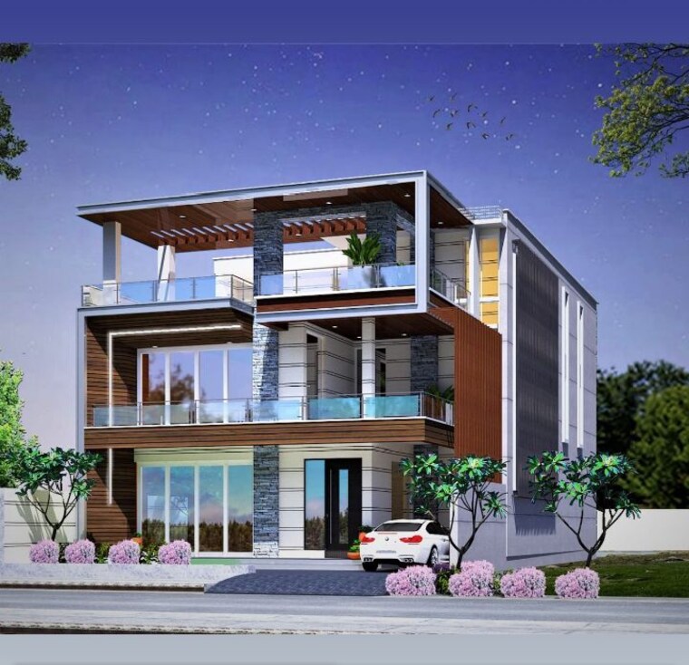 Exterior View, jewar 3.5 Bedroom 250 Sq.Yd. Villa In Jewar Greater Noida 9851890