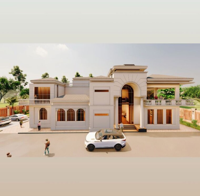 Exterior View, jewar 3.5 Bedroom 250 Sq.Yd. Villa In Jewar Greater Noida 9851890