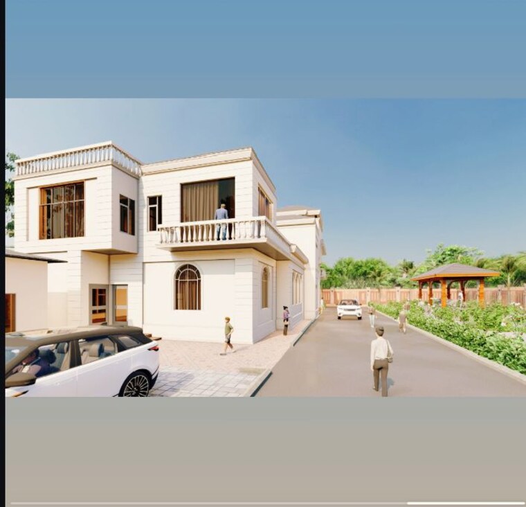 Exterior View, jewar 3.5 Bedroom 300 Sq.Yd. Villa In Jewar Greater Noida 9851899
