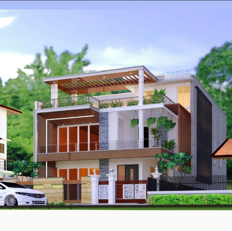Exterior View, jewar 3.5 Bedroom 300 Sq.Yd. Villa In Jewar Greater Noida 9851899