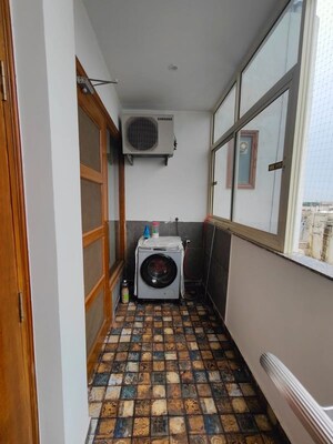 Kitchen in 3 BHK Builder Floor at Puri Aman Vilas, Sector 89 – for Rent