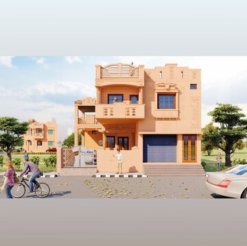 4 BHK Villa – Exterior View View at Jewar - for Sale