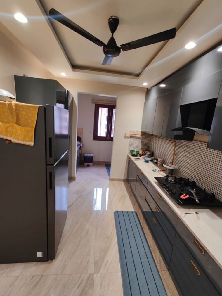 Kitchen, puri-aman-vilas 3 Bedroom 2350 Sq.Ft. Builder Floor In Sector 89 Faridabad 9851945