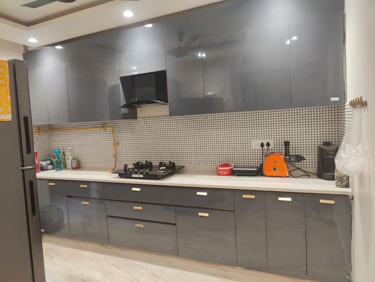 Kitchen, puri-aman-vilas 3 Bedroom 2350 Sq.Ft. Builder Floor In Sector 89 Faridabad 9851945