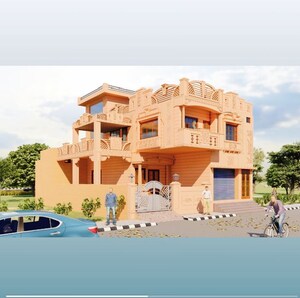 5 BHK Villa – Exterior View View at Jewar - for Sale