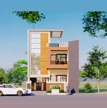 5 BHK Villa – Exterior View View at Jewar - for Sale