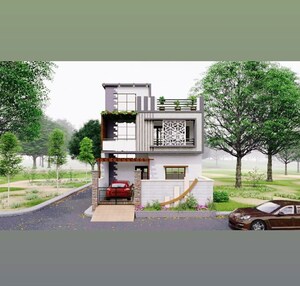 6 BHK Villa – Exterior View View at Jewar - for Sale