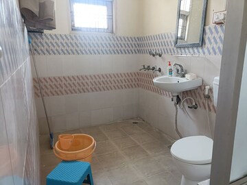 Bathroom in 1 RK Independent House at Kriti CGHS, Sector 21c – for Rent