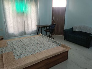 Bedroom in 1 RK Independent House at Kriti CGHS, Sector 21c – for Rent