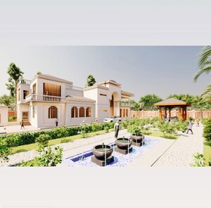 6+ BHK Villa – Exterior View View at Jewar - for Sale