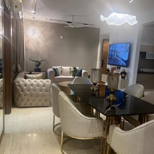 Living Room in 3.5 BHK Apartment at Maya Green Lotus Saksham, International Airport Road – for Sale