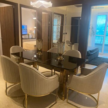 Dining area in 3.5 BHK Apartment at Maya Green Lotus Saksham, International Airport Road – for Sale