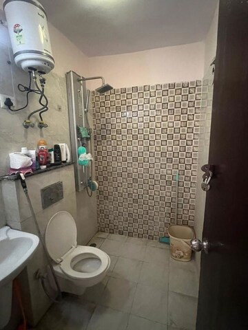 Bathroom in 2 BHK Apartment at VVIP Addresses, Raj Nagar Extension – for Rent