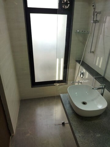 Bathroom in 2 BHK Apartment at Dynamix Divum, Malad East – for Rent