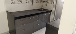 Kitchen in 1 BHK Apartment at Lodha Crown Quality Homes, Majiwada – for Rent