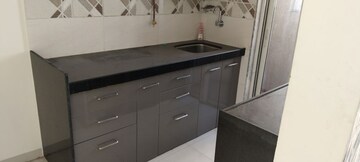 Kitchen in 1 BHK Apartment at Lodha Crown Quality Homes, Majiwada – for Rent