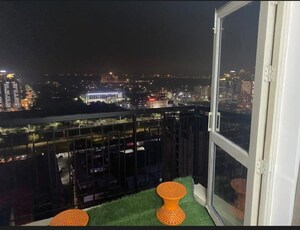 Balcony in 3 BHK Apartment at Paarth Aadyant, Gomti Nagar – for Rent