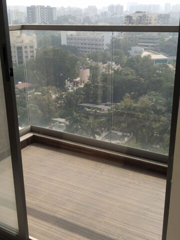Balcony in 2 BHK Apartment at Kumar Palmspring Towers, Undri – for Sale