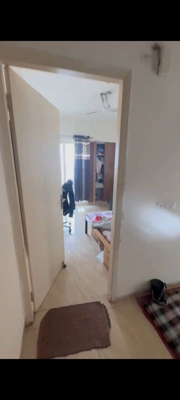 Bathroom in 2 BHK Apartment at Gaur Atulyam Gravity, Omicron I Greater Noida – for Rent