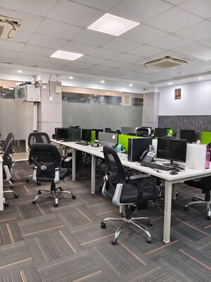 Team Area in  Office Space at Vipul Square, Sushant Lok I – for Rent