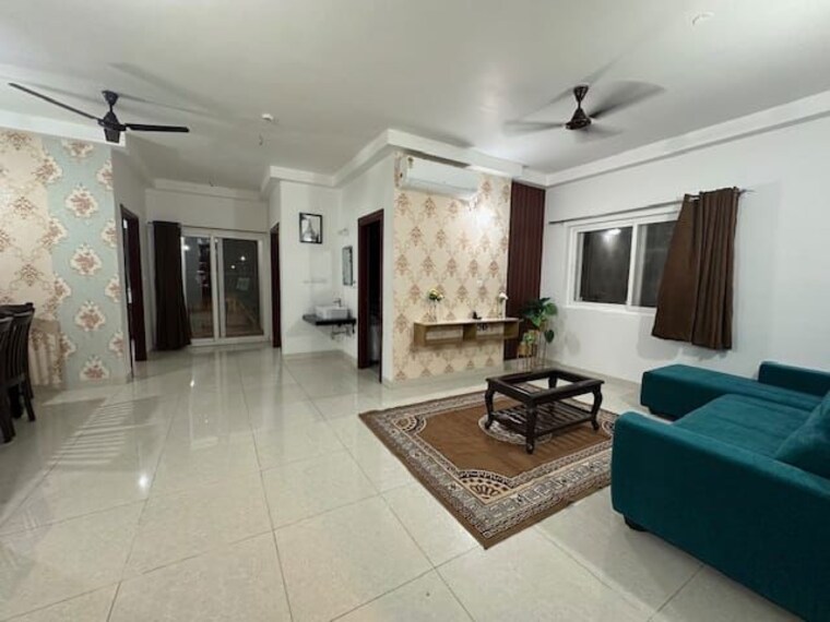 Living Room, prestige-high-fields-gachibowli 2 Bedroom 1340 Sq.Ft. Apartment In Gachibowli Hyderabad 9852400