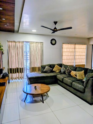 Living Room in 3 BHK Apartment at Kolte Patil 24K Sereno, Baner – for Sale