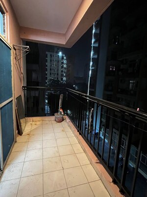 Balcony in 3 BHK Apartment at Mahagun Mosaic, Vaishali Sector 4 – for Rent
