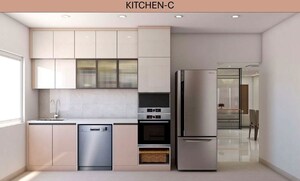 Building Lobby in 4 BHK Apartment at Prestige Beverly Hills, Kokapet – for Rent