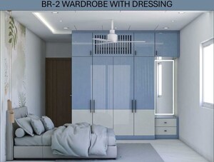 Building Lobby in 4 BHK Apartment at Prestige Beverly Hills, Kokapet – for Rent