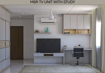 Master Bedroom in 4 BHK Apartment at Prestige Beverly Hills, Kokapet – for Rent