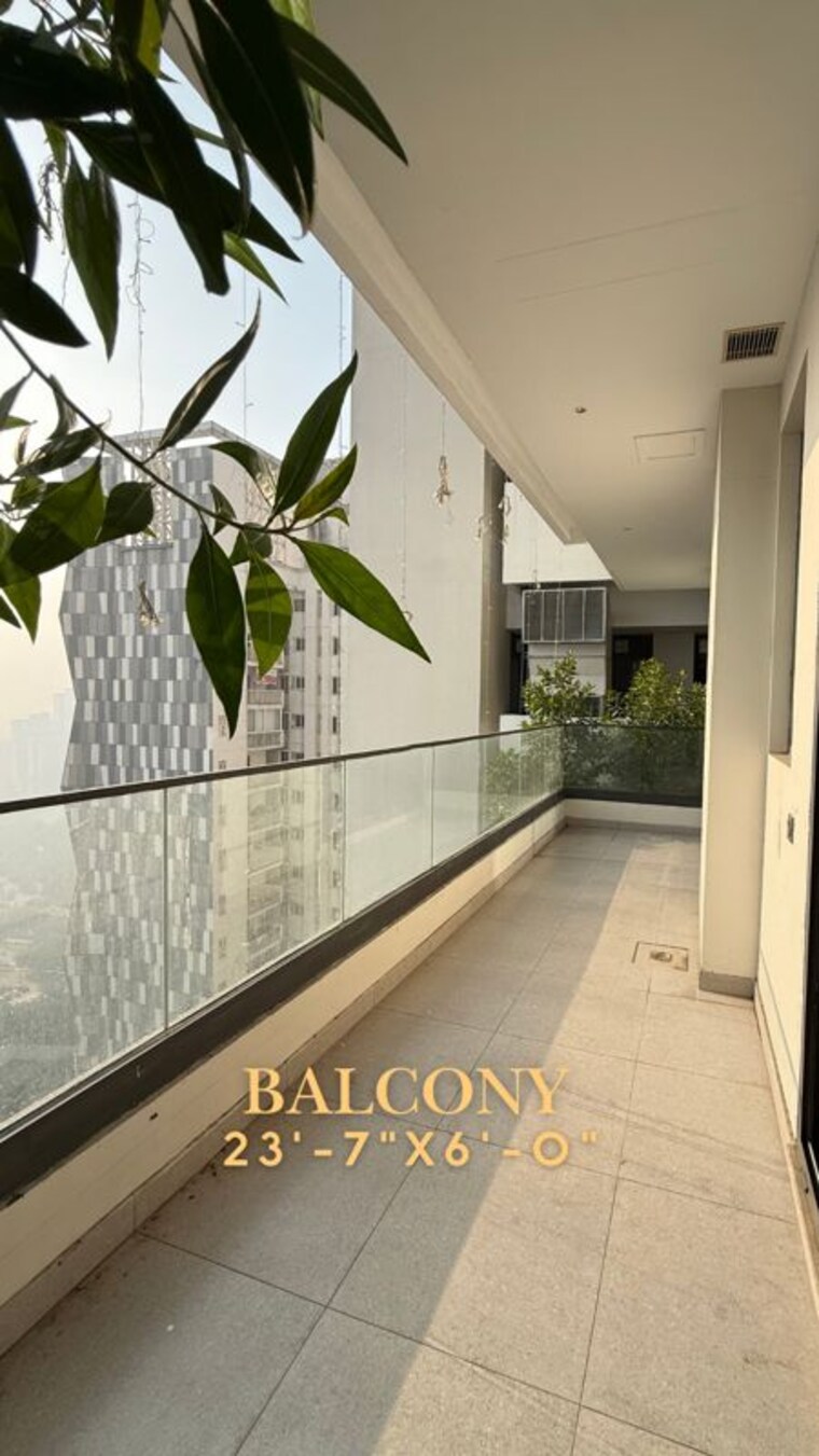 Balcony, aba-county-107 4 Bedroom 3631 Sq.Ft. Apartment In Sector 107 Noida 9852576