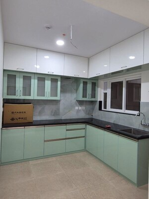 Kitchen in 3 BHK Apartment at Prestige Beverly Hills, Kokapet – for Rent