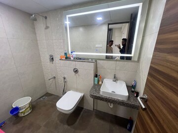 Bathroom in 4 BHK Apartment at K Raheja Reserve, Mohammadwadi – for Rent