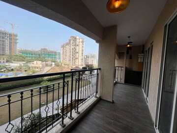 Balcony in 4 BHK Apartment at K Raheja Reserve, Mohammadwadi – for Rent