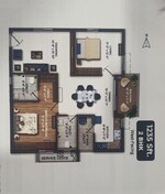 2 BHK 1235 Sq.Ft. Apartment in Vasavi Nandanam