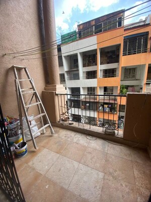 Balcony in 2 BHK Apartment at Bramha Avenue, Kondhwa – for Rent