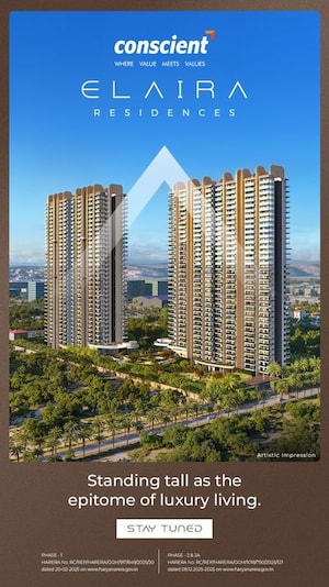 4 BHK Apartment For Sale in Conscient Elaira Residences, Sector 80